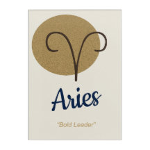 Ram Zodiac Wall Art- Acryl Print