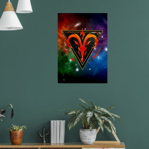 Ram Zodiacus Cadeau Astrologie Poster