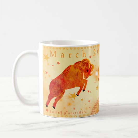 Ram  zodiak koffiemok (Links)