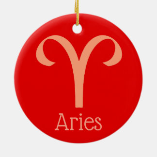 Ram Zon teken Zodiac Symbool Keramisch Ornament
