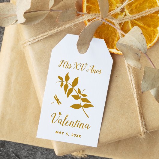 Rama con Delicada Libelula para Quinceañera Rubberstempel