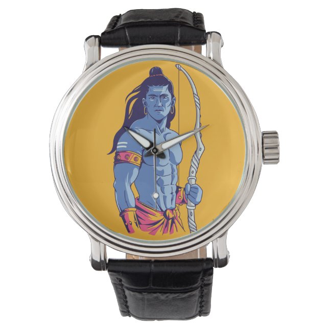 Rama Hindu Deity Horloge (Voorkant)