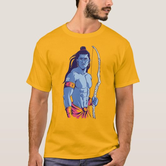 Rama Hindu Deity T-shirt (Voorkant)