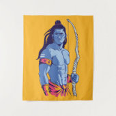 Rama Hindu Deity Wandkleed (Voorkant)