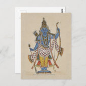 Rama - pijlen vasthouden briefkaart (Voorkant / Achterkant)