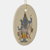 Rama - pijlen vasthouden keramisch ornament (Rechts)