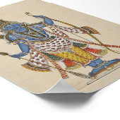 Rama - pijlen vasthouden poster (Hoek)