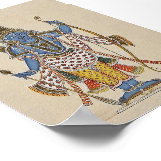 Rama - pijlen vasthouden poster (Hoek)