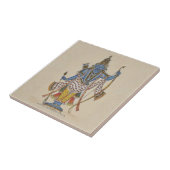 Rama - pijlen vasthouden tegeltje (Zijkant)