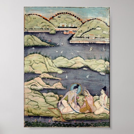 Rama, Sita en Lakshman Poster (Voorkant)