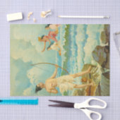 Rama vanquishes the Sea by Raja Ravi Varma Tissuepapier (Craft)