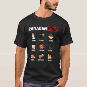 Ramadan 2022 Moslim Eid Moebarak Islamitische Rama T-shirt