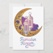 Ramadan accessoires-Ramadan Uitnodiging (Voorkant)