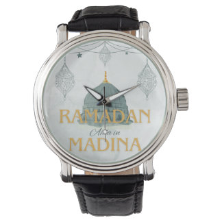 Ramadan Ahla in Madina Ramadan Mubarak Horloge