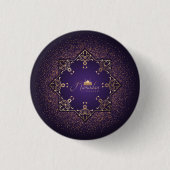 Ramadan Al Adha en Fitr Ronde Button 3,2 Cm (Voorkant)