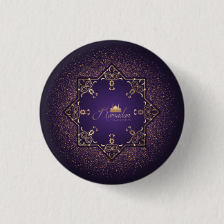 Ramadan Al Adha en Fitr Ronde Button 3,2 Cm
