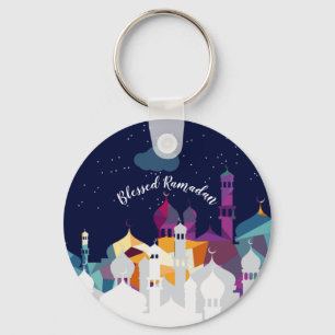 Ramadan Arabische nachten gepersonaliseerd gezegen Sleutelhanger