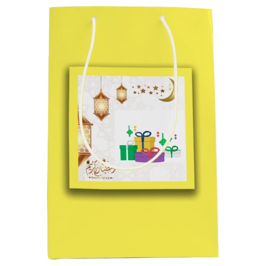 Ramadan bestseller medium geschenktas medium cadeauzakje (Voorkant)