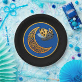 Ramadan Crescent Moon Ladybug Papieren Bordje (Feest)