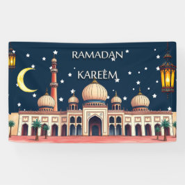Ramadan decoratieve banner