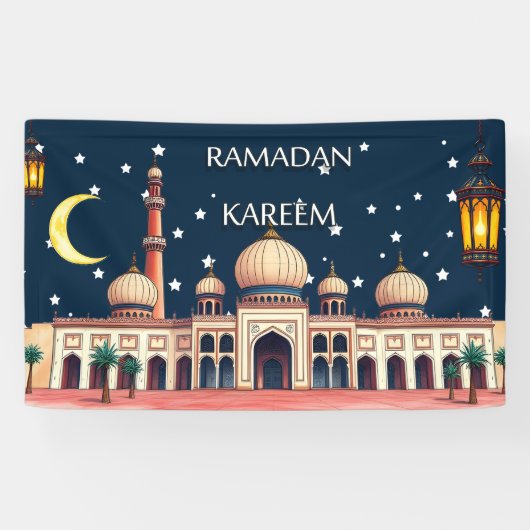 Ramadan decoratieve banner (Horizontaal)