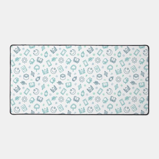 Ramadan Doodles Desk Mat (Voorkant)