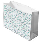 Ramadan Doodles Gift Bag Groot Cadeauzakje (Achterkant Gekanteld)