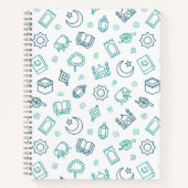 Ramadan Doodles-Notitieboek Notitieboek (Voorkant)