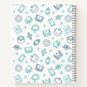 Ramadan Doodles-Notitieboek Notitieboek (Achterkant)
