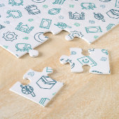 Ramadan Doodles puzzel (Zijkant)