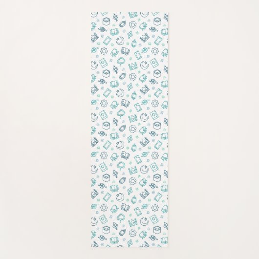 Ramadan Doodles Yoga Mat (Voorkant)