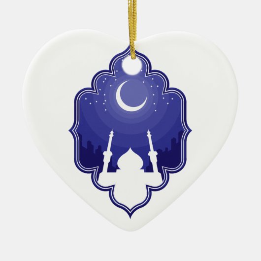 Ramadan & Eid al-Fitr groet Keramisch Ornament (Voorkant)