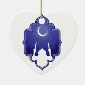 Ramadan & Eid al-Fitr groet Keramisch Ornament (Achterkant)
