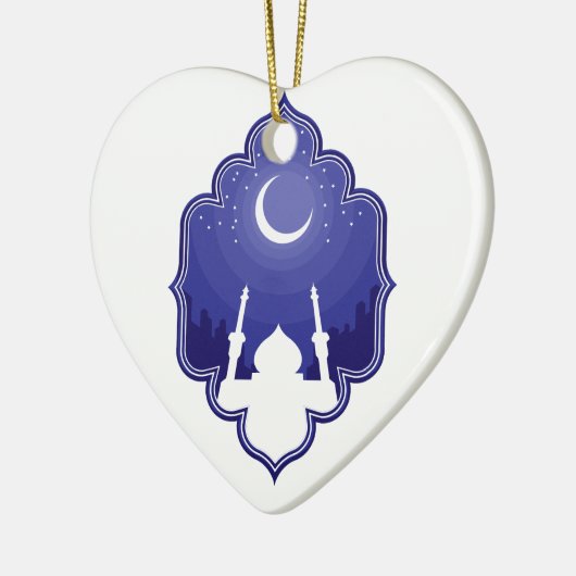 Ramadan & Eid al-Fitr groet Keramisch Ornament (Links)