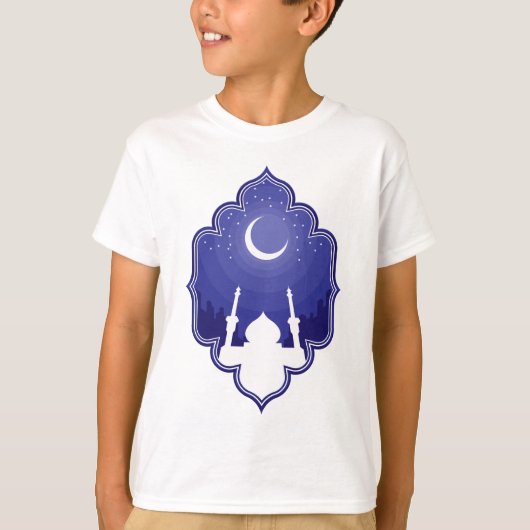 Ramadan & Eid al-Fitr groet T-shirt (Voorkant)
