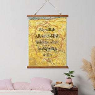 Ramadan & Eid Decoratie Thuiskantoor Moskee Gebeds Hangend Wandkleed