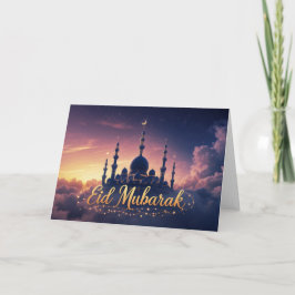 Ramadan Eid Mubarak Grußkarte Kaart