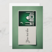 Ramadan Eid Mubarak Kaart (Voorkant / Achterkant)