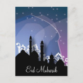Ramadan Eid Mubarik briefkaart (Voorkant)