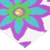 Ramadan Eid sprankelende bloem Tafelkleed (Gekanteld)