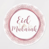 Ramadan- en offerlabels voor sticker (Design 2)
