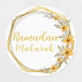 Ramadan- en offerlabels voor sticker (Design 1)