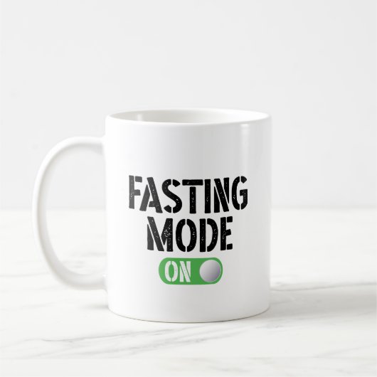 Ramadan Fasting Mode op Intermitterend Fasting Koffiemok (Links)