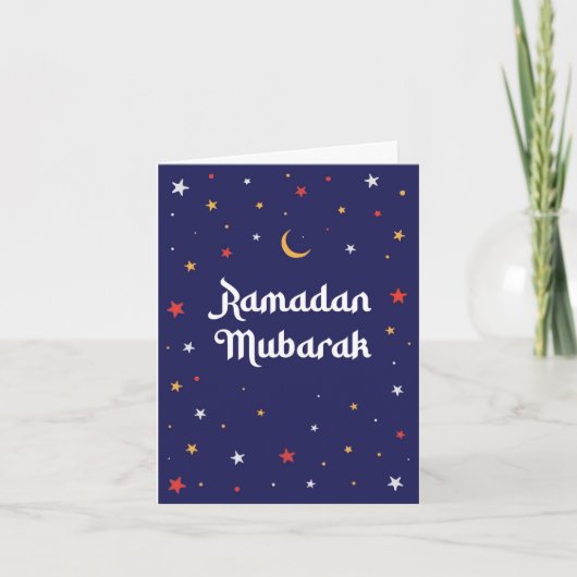Ramadan Feestdagen Kaart (Voorkant)