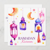 Ramadan Feestdagenkaart (Voorkant / Achterkant)