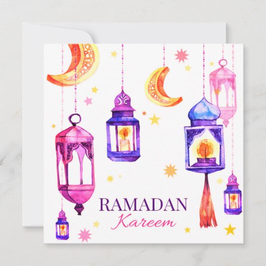 Ramadan Feestdagenkaart (Voorkant)