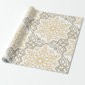 Ramadan geometrisch cadeaupapier (Uitgerold)