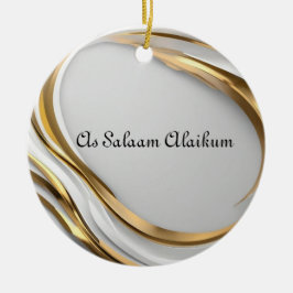 Ramadan Gift, als Salaam Alaikum moslim huis decor Keramisch Ornament