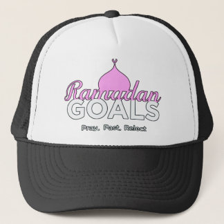 Ramadan Goals: Bidden, Snel, Reflecteren T-shirt Trucker Pet