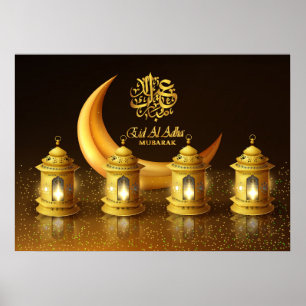 Ramadan Golden Moon en Fanoos Poster